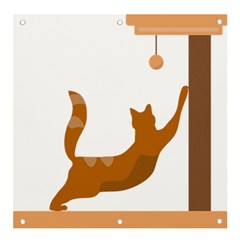 Animal Cat Pet Feline Mammal Banner And Sign 4  X 4  by Semog4