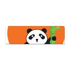 Panda Animal Orange Sun Nature Sticker Bumper (100 Pack) by Semog4