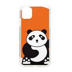 Panda Animal Orange Sun Nature Iphone 11 Tpu Uv Print Case by Semog4
