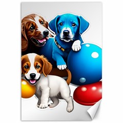 Cute Dog Dogs Animal Pet Canvas 12  X 18  by Semog4