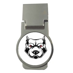 Dog Animal Mammal Bulldog Pet Money Clips (round)  by Semog4