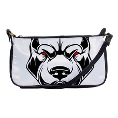 Dog Animal Mammal Bulldog Pet Shoulder Clutch Bag by Semog4