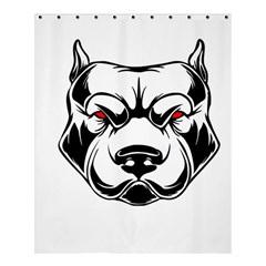 Dog Animal Mammal Bulldog Pet Shower Curtain 60  x 72  (Medium) 