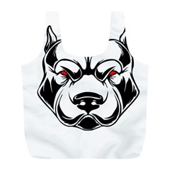Dog Animal Mammal Bulldog Pet Full Print Recycle Bag (l) by Semog4