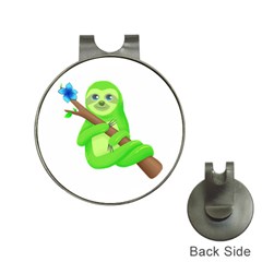 Sloth Branch Cartoon Fantasy Hat Clips with Golf Markers