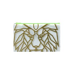 Lion Face Wildlife Crown Cosmetic Bag (xs) by Semog4