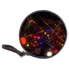 Abstract Light Star Design Laser Light Emitting Diode Classic 20-cd Wallets