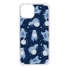 Bear Pattern Patterns Planet Animals Iphone 14 Tpu Uv Print Case by Semog4