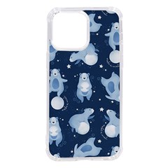 Bear Pattern Patterns Planet Animals Iphone 14 Pro Max Tpu Uv Print Case by Semog4