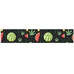 Watermelon Berries Patterns Pattern Large Premium Plush Fleece Scarf  Front