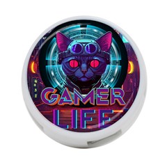 Gamer Life 4-port Usb Hub (one Side) by minxprints