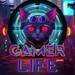 Gamer Life Play Mat (square) by minxprints