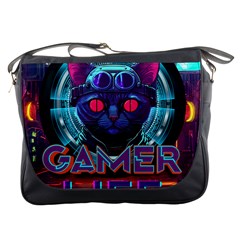 Gamer Life Messenger Bag by minxprints