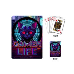 Gamer Life Playing Cards Single Design (mini) by minxprints