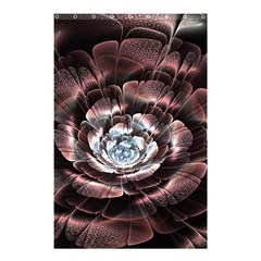 Flower Fractal Art Cool Petal Abstract Shower Curtain 48  X 72  (small)  by Semog4