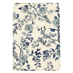 Vintage Background Blue Roses Rose Pattern Retro Removable Flap Cover (s)