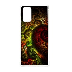 Green And Red Lights Wallpaper Fractal Digital Art Artwork Samsung Galaxy Note 20 Tpu Uv Case by Semog4