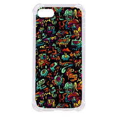 Cartoon Monster Pattern Abstract Background Iphone Se by Semog4