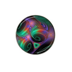 Circle Art 3d Artwork Graphics Vortex Colorful Digital Art Hat Clip Ball Marker by Semog4