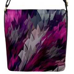 Colorful Artistic Pattern Design Flap Closure Messenger Bag (s) by Semog4