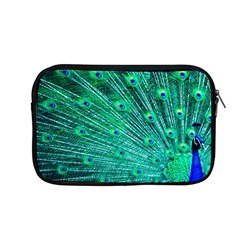 Green And Blue Peafowl Peacock Animal Color Brightly Colored Apple Macbook Pro 13  Zipper Case by Semog4
