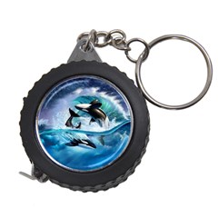 Orca Wave Water Underwater Sky Measuring Tape by Semog4