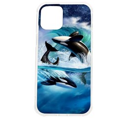 Orca Wave Water Underwater Sky Iphone 12 Pro Max Tpu Uv Print Case by Semog4