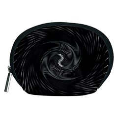 Abstract Mandala Twirl Accessory Pouch (medium) by Semog4