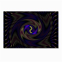 Manadala Twirl Abstract Postcards 5  X 7  (pkg Of 10) by Semog4