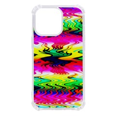 Waves Of Color Iphone 13 Pro Tpu Uv Print Case by Semog4