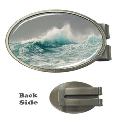 Big Storm Wave Money Clips (oval)  by Semog4