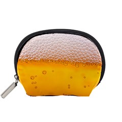 Beer Texture Liquid Bubbles Accessory Pouch (small) by Semog4