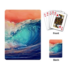 Artistic Wave Sea Playing Cards Single Design (rectangle) by Semog4