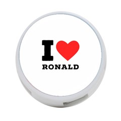 I Love Ronald 4-port Usb Hub (one Side) by ilovewhateva