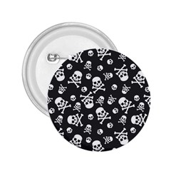 Skull-crossbones-seamless-pattern-holiday-halloween-wallpaper-wrapping-packing-backdrop 2 25  Buttons by Ravend