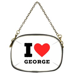 I Love George Chain Purse (two Sides) by ilovewhateva