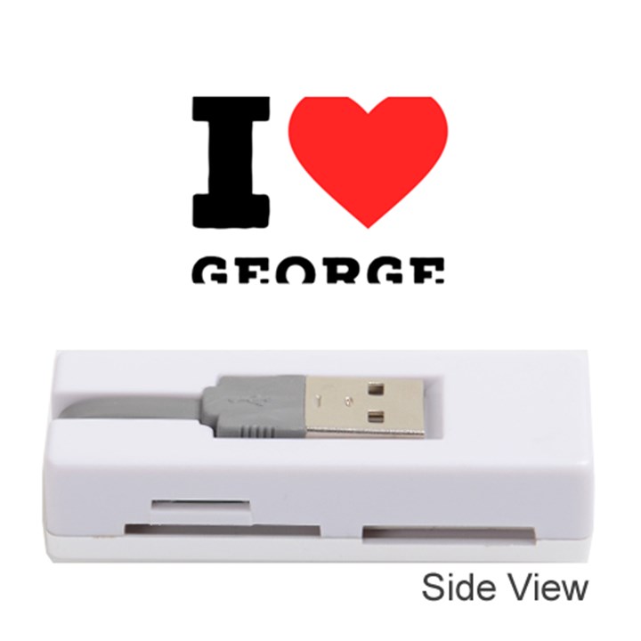 I love george Memory Card Reader (Stick)