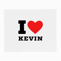 I Love Kevin Small Glasses Cloth (2 Sides) by ilovewhateva