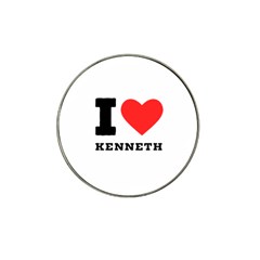 I Love Kenneth Hat Clip Ball Marker by ilovewhateva