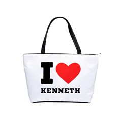 I Love Kenneth Classic Shoulder Handbag by ilovewhateva