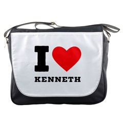 I Love Kenneth Messenger Bag by ilovewhateva