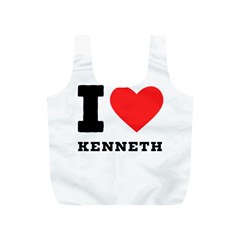 I Love Kenneth Full Print Recycle Bag (s) by ilovewhateva