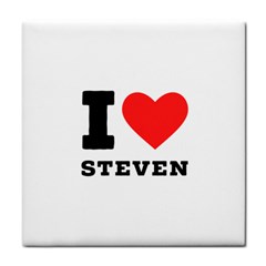 I Love Steven Face Towel by ilovewhateva