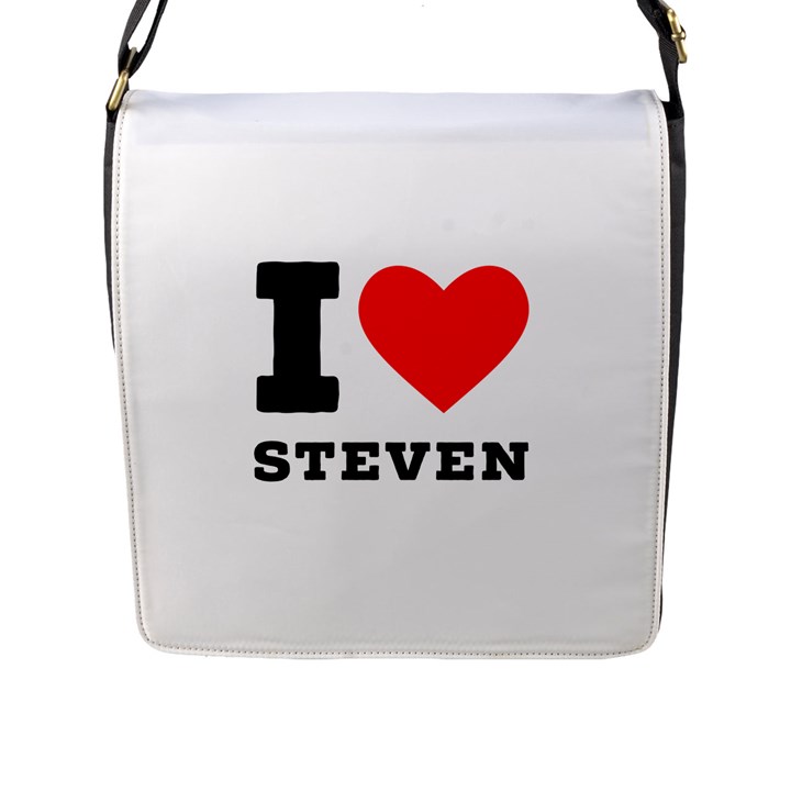 I love steven Flap Closure Messenger Bag (L)