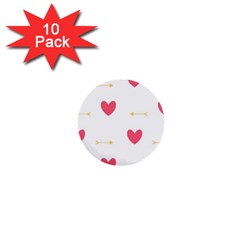 Hearts-36 1  Mini Buttons (10 Pack)  by nateshop