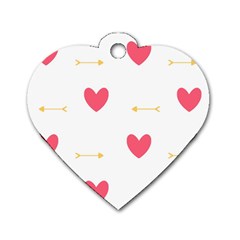 Hearts-36 Dog Tag Heart (two Sides) by nateshop