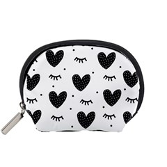 Hearts-57 Accessory Pouch (small) by nateshop