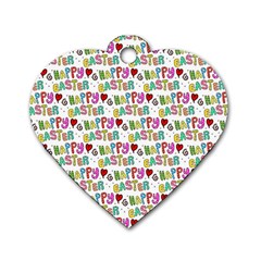 Holidays Dog Tag Heart (two Sides) by nateshop