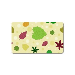 Leaves-140 Magnet (name Card) by nateshop