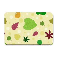 Leaves-140 Small Doormat by nateshop